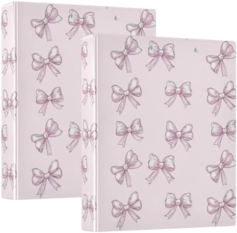 3 Ring Binder 1.5 Inch Clipboards Binders with Interior Pockets Round Ring Binder for Office Supplies and School by KICPOAY