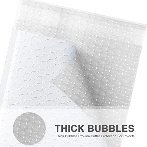 METRONIC Bubble Mailers 6x10" Padded Envelopes White 300 Pack Waterproof - Image 3