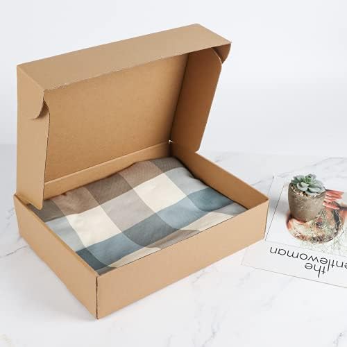 PHAREGE 20 Pack 12x9x3 inch Cardboard Shipping Boxes, Brown Mailing Box - Image 4