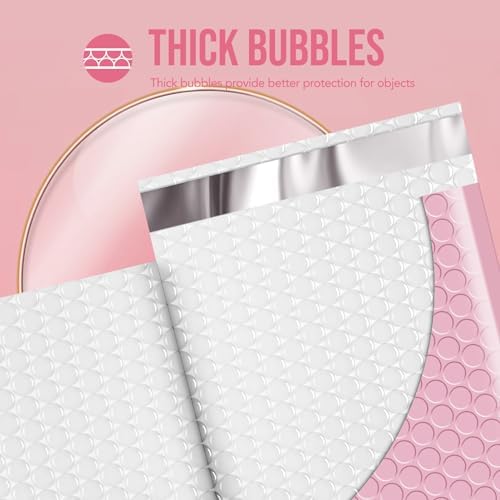 Fuxury Large Bubble Mailers 10.5x16 Inch 40 Pack Thick Padded Envelopes - Image 2