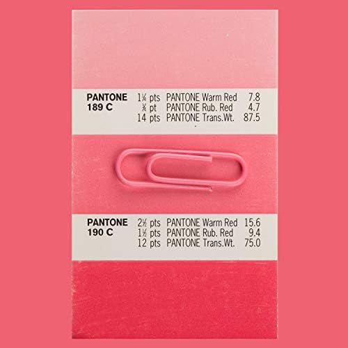 JAM PAPER Colorful Standard Paper Clips - Regular 1 Inch - Pink Paperclips - 100/Pack - Image 5