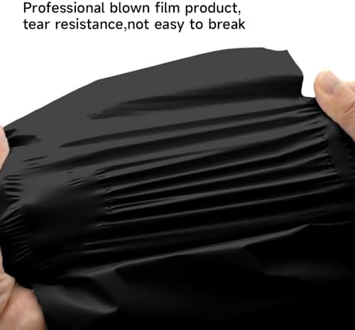 Black Shipping Bags, Self-Seal Poly Mailers 10x13 Inch, 1000 Pack - Image 4