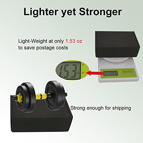 50 Pack 6x4x2'' Small Shipping Boxes, Black Corrugated Cardboard Literature Mailers, Mailing Packaging Supplies for Small Business (BK642-50) - Image 3