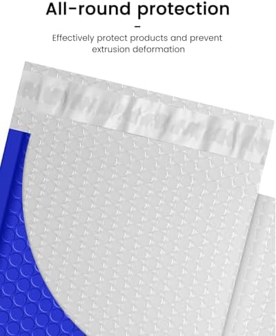 GSSUSA Royal Blue Bubble Mailers 6x10" 600 Pack Padded Envelopes Self Seal - Image 3