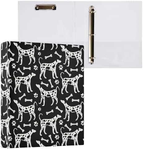 3 Ring Binder 1.5 Inch Clipboards Binders with Interior Pockets Round Ring Binder for Office Supplies and School - Image 3
