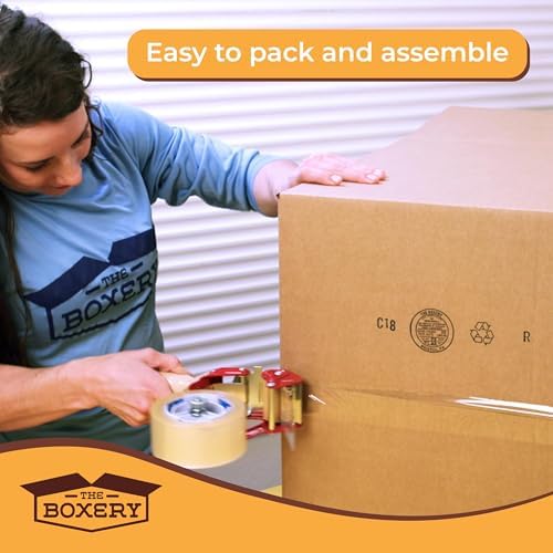 The Boxery 8"x8"x4" Corrugated Cardboard Boxes 25-Pack - Image 6