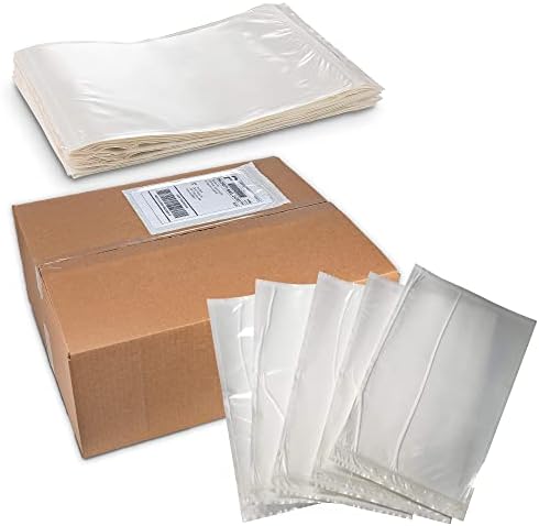 MT Products 6" x 9" Clear Packing List Envelopes - 50 Pack - Self-Adhesive Shipping Pouches with Press-Lock Seal - Reclosable Document Sleeves for Invoices & MSDS by MTProducts