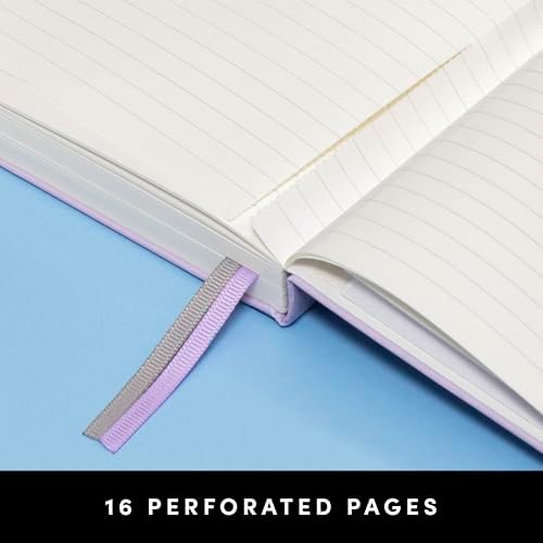 PAPERAGE Lined Journal Notebook, Hardcover Journal for Women & Men, 252 Pages, (5.6 in x 8 in), College Ruled Journaling Notebook for Work, School Supplies & Note Taking, (Black) - Image 6