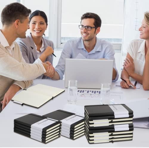 20 Pack Journals for Writing College Ruled Notebooks Journal in Bulk, Hardcover Notebooks (200Pages) for Note Talking, Lined Bullet Journals for Home School Office, 5.7"x8.4", Black - Image 5