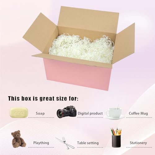 Pink Shipping Boxes 10x7x6 Inches, 30 Pack Mailer Boxes for Small Business, Corrugated Cardboard Boxes for Packaging, Shipping, Mailing - Image 5