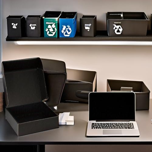 Black Shipping Boxes 12x9x3 Inches, 20 Pack - Image 3