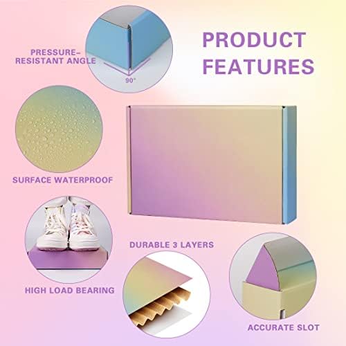 Shipping Boxes for Packaging, 9x6x2 Inches Corrugated Cardboard Boxes, Paper Mailing Boxes for Small Business(15 Pack) - Image 6
