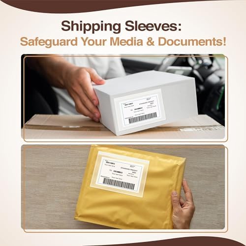 100 Pack 7"x10" Shipping Label Sleeves - 3.12 Mil - Image 6
