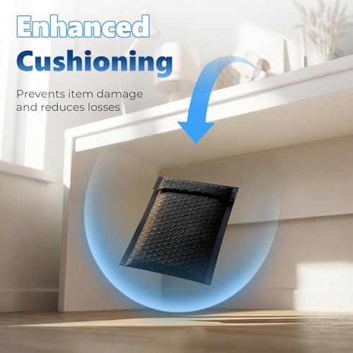 Metronic Bubble Mailers 4x8" 800Pack Padded Envelopes True 4x7" Usable Size - Image 7