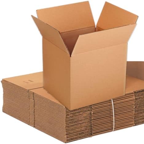 BOX USA Shipping Boxes Medium 16"L x 14"W x 14"H 25-Pack - Corrugated Cardboard Box for Moving, Mailing, Packing, Packaging and Storage by BOXUSA
