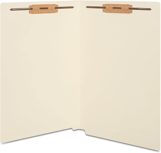 Staples End‑Tab Classification Folder, Legal Size, Manila, Reinforced Tab, Durable Construction, 150/Box by Staples