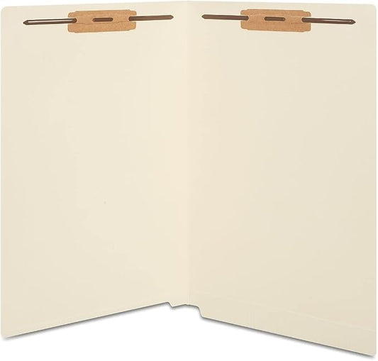 Staples End‑Tab Classification Folder, Legal Size, Manila, Reinforced Tab, Durable Construction, 150/Box by Staples