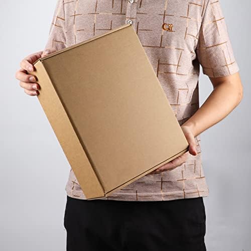 PHAREGE 20 Pack 12x9x4 inch Cardboard Shipping Boxes, Brown Gift Boxes - Image 5