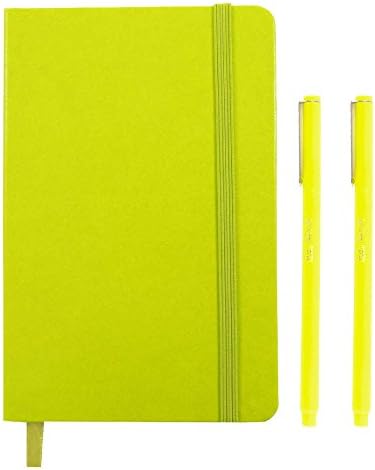 JAM PAPER Complete Desk Kit - Yellow - Stapler, Tape Dispenser, Staples, Journal, Le Pens, Rubber Bands, Paper Clips & Binder Clips - 8/Pack - Image 7