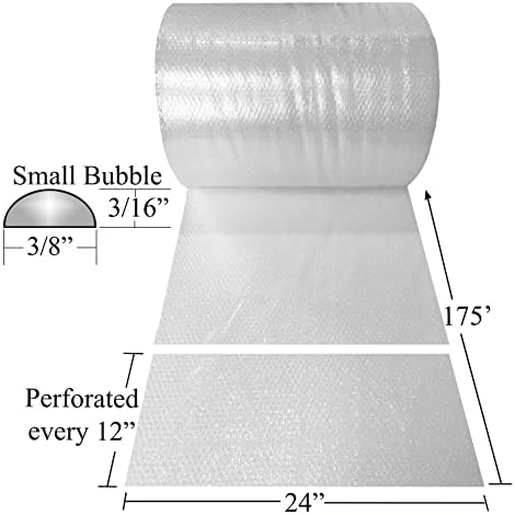 Bubble Cushioning Protective Packaging, 3/16", 24" Wide x 175' Length - Image 2