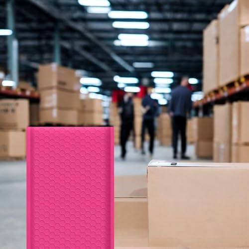 iMBAPrice 8.5x12 Inches Hot Pink Color Polybubble Bag, 100-Pack Medium Size #2 Self Seal Poly Bubble Mailers Padded Packing Envelopes (Total 100 Bags) - Image 3