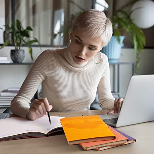 TaoBary A5 PU Leather Journals Bulk Colorful Tree Journal Notebook Soft Leather Cover Lined Ruled Writing Notebook for Back to School Office Group Team Volunteer(Multi Colors,24 Pcs) - Image 5