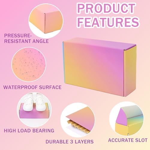 Shipping Boxes Small 6x4x2", 50 Pack Colorful Cardboard Mailer Boxes, Mailing Boxes for Packaging Small Business - Image 3