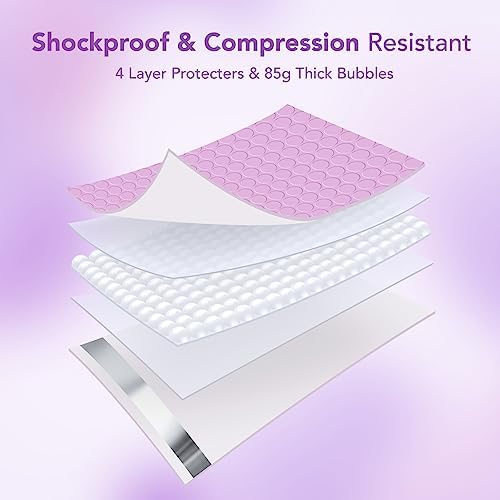 Metronic Bubble Mailers 6x10 Inch 100 Pack Lavender Padded Envelopes - Image 6