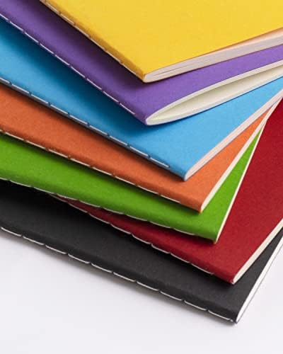Gwybkq Small Blank Notepads Bulk 36 Pack Mini Pocket Notebooks Journal Set Colorful Cover Notebooks for Kids 3.5 x 5.5 Inches, 30 Sheets/60 Pages - Image 7