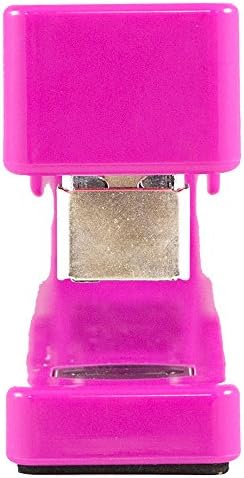 JAM PAPER Office Starter Kit - Pink - Stapler, Tape Dispenser, Staples, Paper Clips & Binder Clips - 5/Pack - Image 6