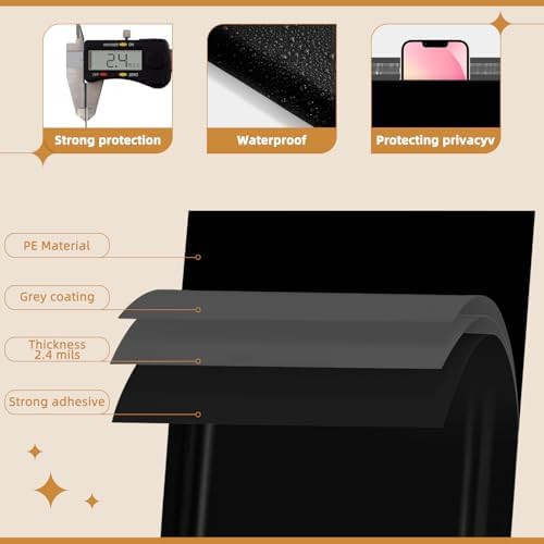 Fuxury Extra Large Poly Mailers 24x36" 25 Pc, XXL Jumbo Shipping Bags,Black - Image 4