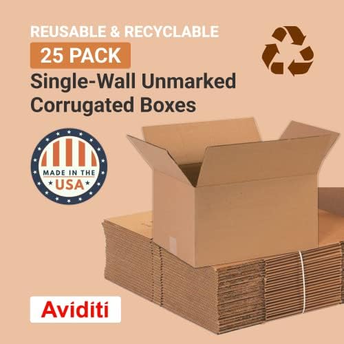 BOX USA Shipping Boxes Medium 16"L x 11"W x 9"H 25-Pack - Corrugated Cardboard Box for Moving, Mailing, Packing, Packaging and Storage - Image 3