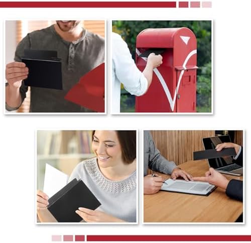 Affrolling 200 Pcs 6.5 x 4.5 Inch Rigid Photo Mailers Cardboard, Black - Image 3