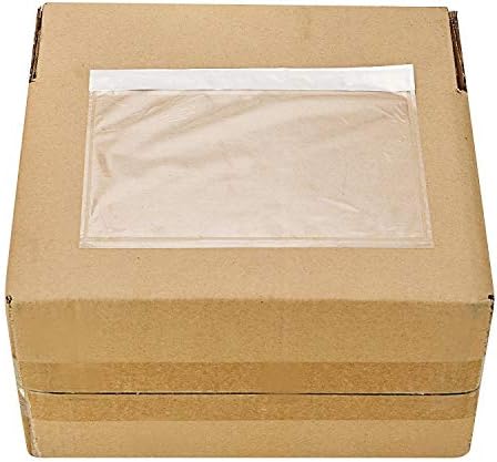 Sales4Less Packing List Envelopes 7.5" X 5.5" Pouches Clear Enclosed Adhesive Bags Pack of 1000 - Image 3