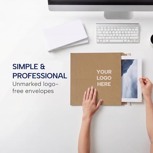 Tape Logic 6 x 6' Stayflats Brand Rigid Flat Mailers, Kraft (Pack of 200) Photo Document Mailers, Peel & Seal Closure, Tear Strip Easy Opening. - Image 6