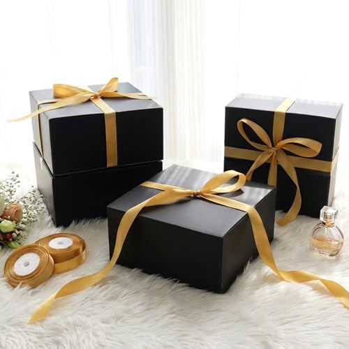 8x8x4 Black Shipping Boxes, 30 Pack Medium Mailer & Packaging Boxes for Small Business, Heavy Duty Corrugated Cardboard, Ideal for Shipping & Packaging - Image 5