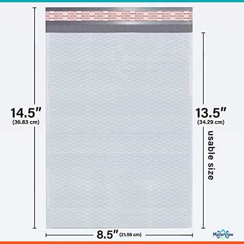Bubble Mailers 8.5x14.5, Self Seal Poly Padded Envelopes #3, 100 Pack Bulk - Image 2