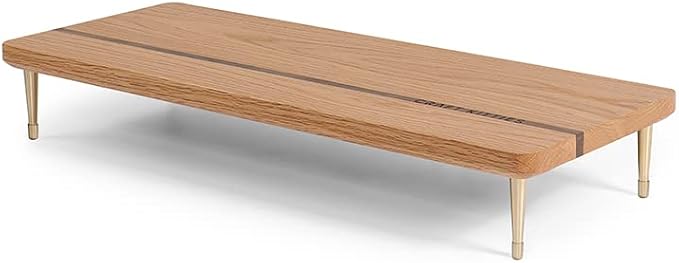 Monitor Stand Wood Riser for iMac Laptop Computer Monitor – A Sturdy Computer Stand to Elevate Your Screen and Reduce Eye Strain and Maintain Body Position(Oak Wood) - Image 5