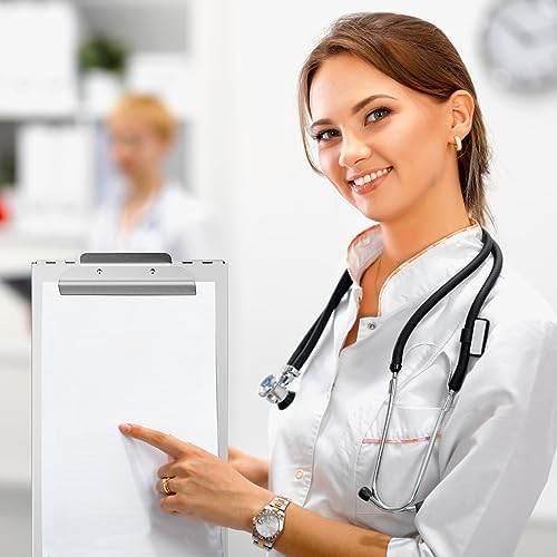 ZCZN Aluminum Clipboard with Storage, 6 Pack Recycled Metal Clipboard Box, Form Holder, Suitable for School, Office, Jobsite or Medical Staff, 9.25 x 13.78 Inches, Silver - Image 6