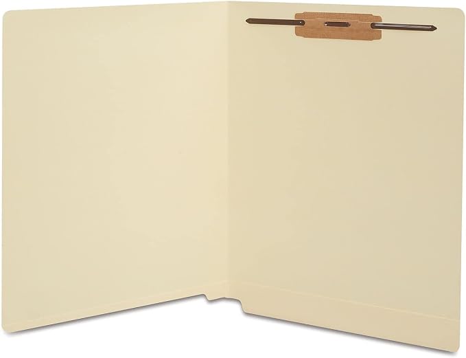 Staples® Reinforced Classification Folder, Letter Size, Manila, 50/Box (ST18356-CC) by Staples
