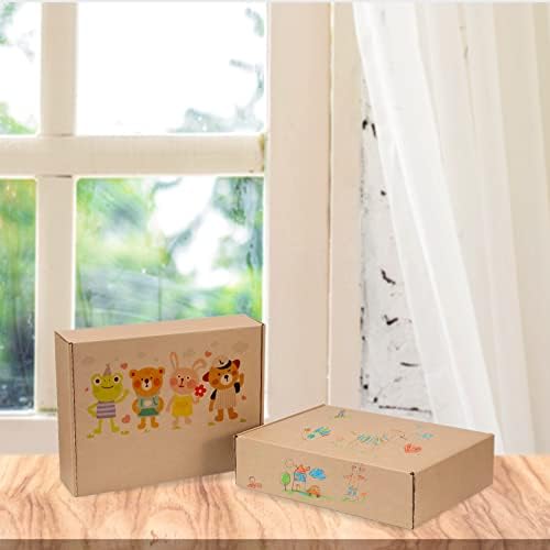 Kraft Brown Shipping Boxes 12x9x3 Inches, 20 Pack - Image 5