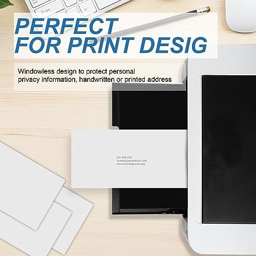 PANDRI 750 Pack #10 Windowless Self-Seal Envelopes, Security Tinted - Image 6