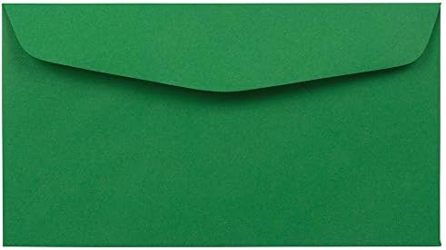 JAM PAPER #6 3/4 Business Premium Envelopes - 3 5/8 x 6 1/2 - Green Recycled - 500/Pack by JAMPaper