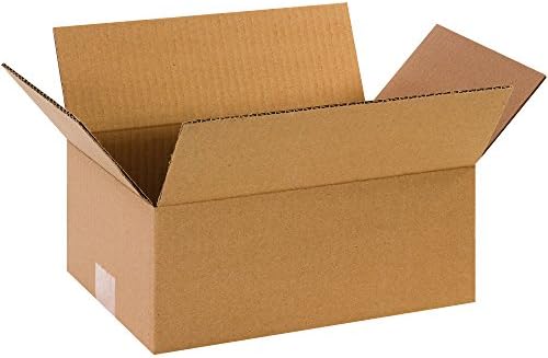 BOX USA Moving Boxes 10"L x 6"W x 3"H Medium 25-Pack | Corrugated Cardboard Box for Packing, Moving and Storage 10x6x3 1063 by BOXUSA