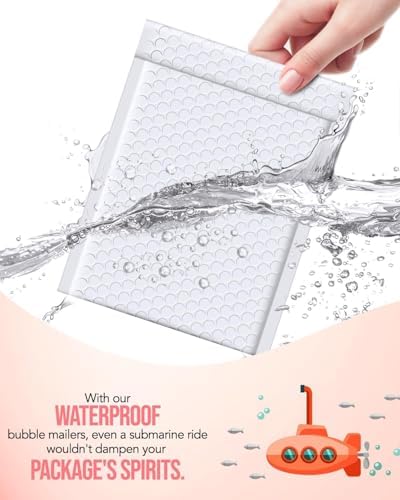 GSSUSA White Bubble Mailers 6x10 Small Padded Envelopes 9600 Pack,1 Pallet - Image 3