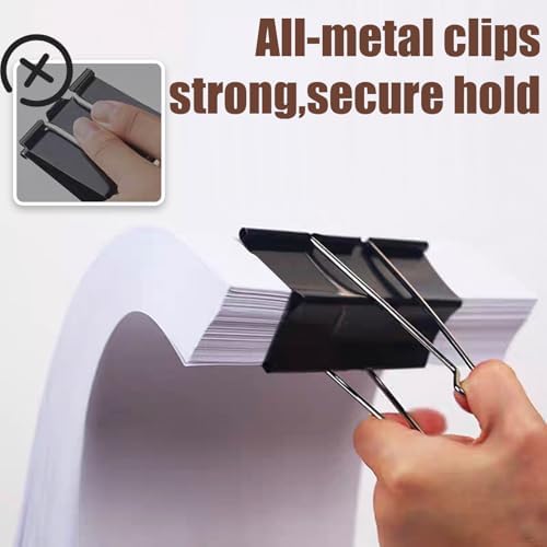 3 Inch Jumbo Binder Clips(36 Pack), Extra Large Binder Clip - Image 6
