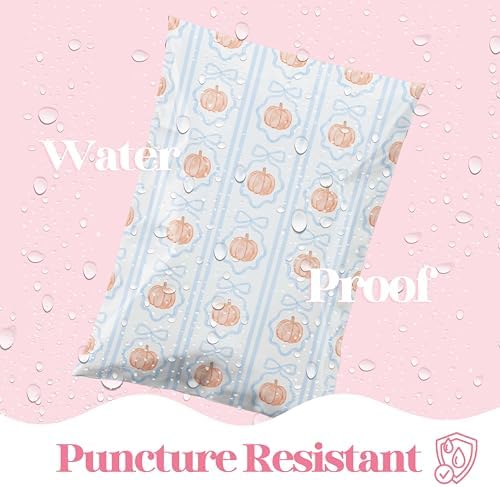 Pretty Package Store Poly Mailers 6x9, Blue Pumpkin, 100 Pack - Image 6