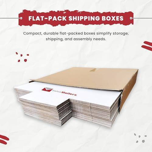 100 Record lp Mailer Mailers White Holds 1 to 4 Albums - 12" Record LP Vinyl Cardboard Multi-Depth Closure by ValueMailers … - Image 4