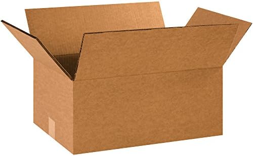 BOX USA Shipping Boxes Double Wall 18"L x 12"W x 6"H, 15-Pack | Corrugated Cardboard Box for Packing, Moving and Storage by BOXUSA