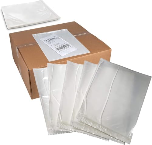 MT Products Clear Plastic Blank Envelope Pouch 9.5" x 12" - Disposable Packing List for Shipping - Pack of 500 by MTProducts